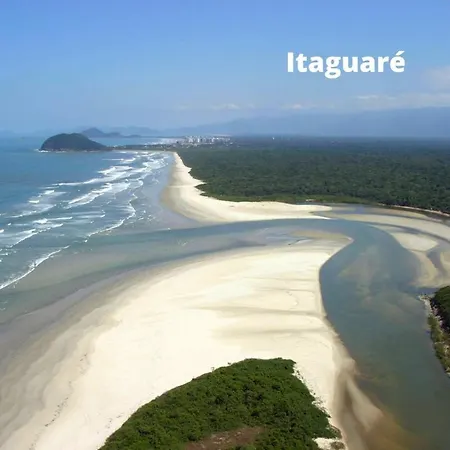 Apto completo com varanda gourmet a 50 mt da praia-2